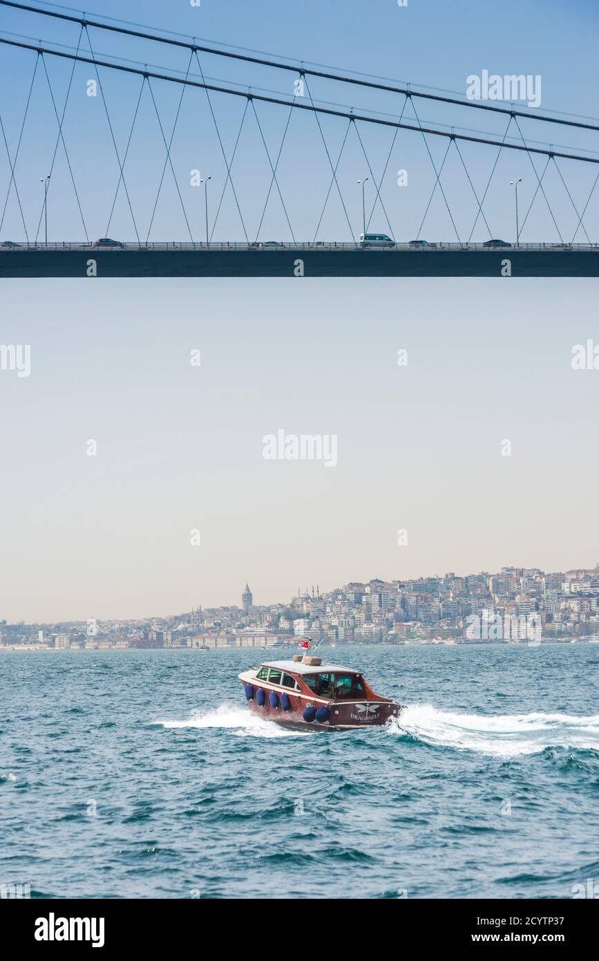 Il Ponte sul Bosforo Foto Stock