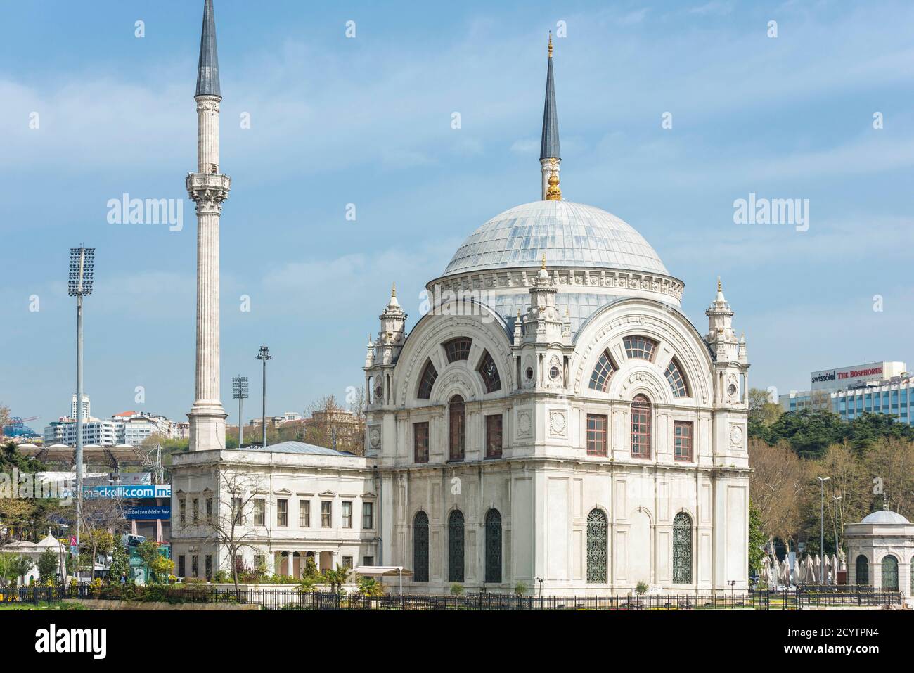 Moschea Ortakoy, Istanbul Foto Stock