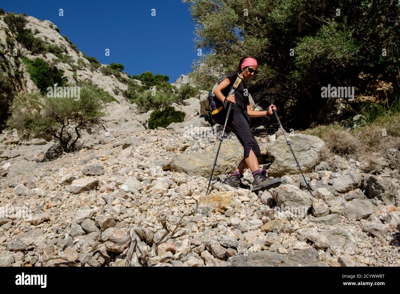 Xaragall des Verger, municipio di fornalutx, Maiorca, Isole baleari, Spagna Foto Stock