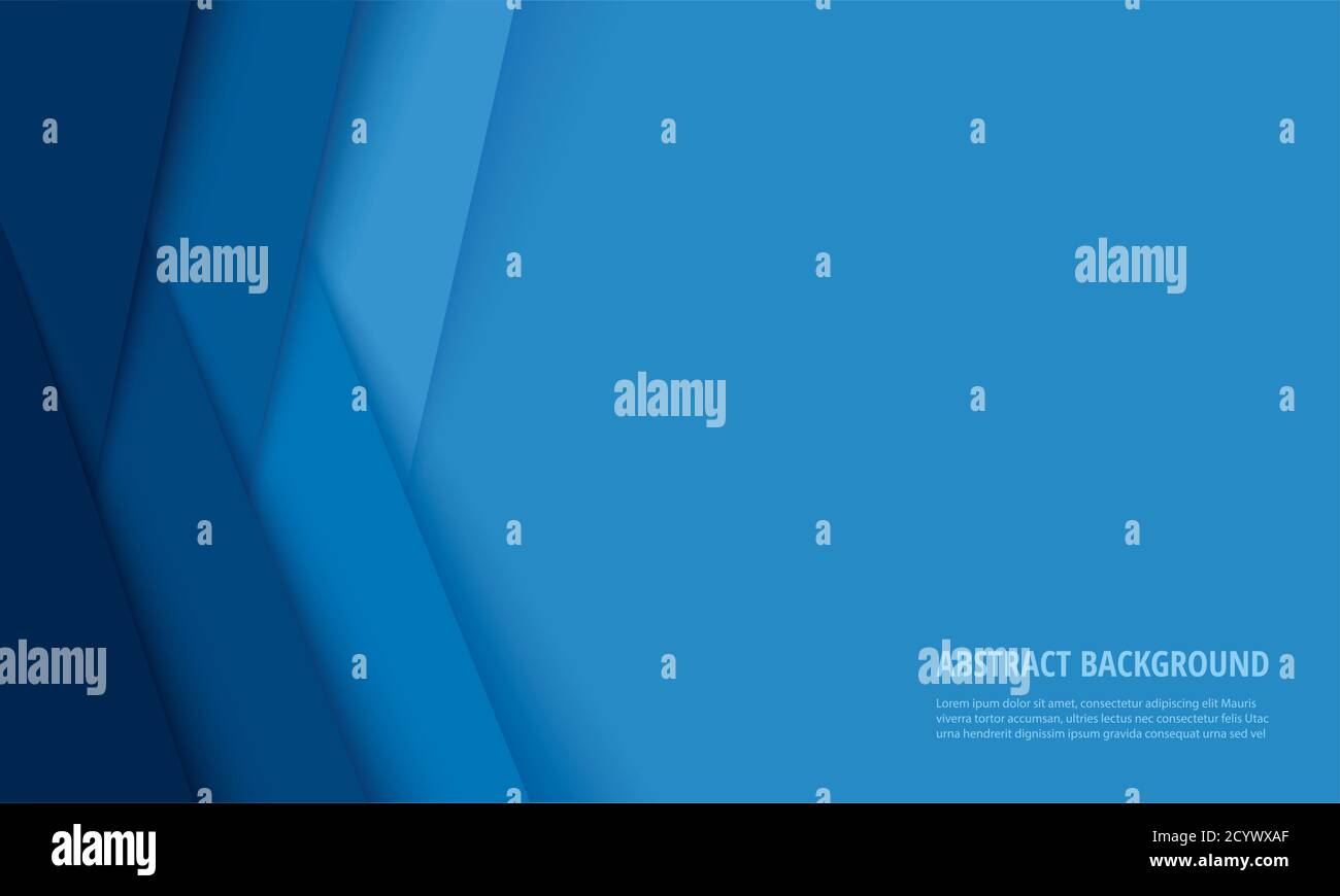 Abstract moderne linee blu sullo sfondo Foto Stock