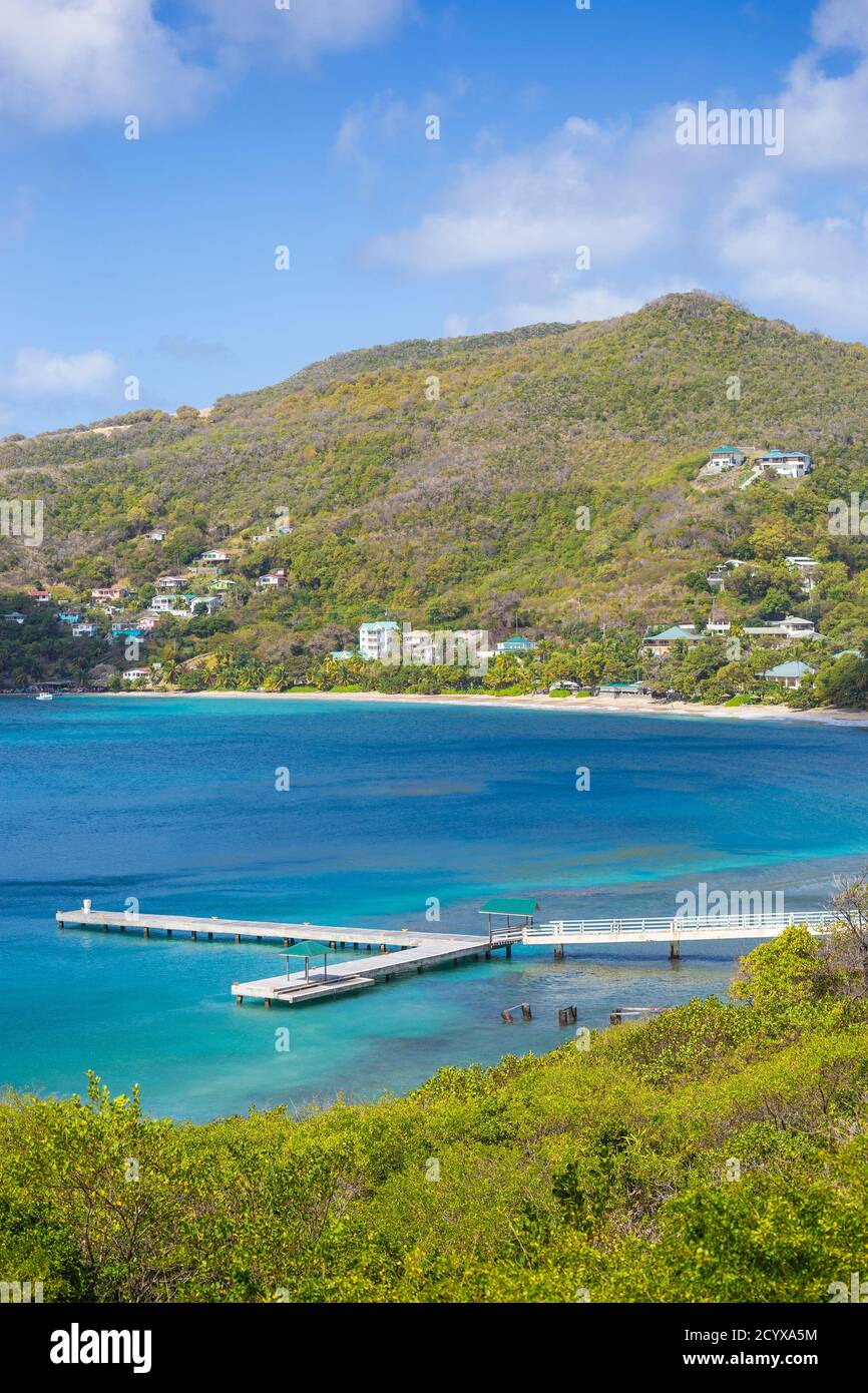 St Vincent e Grenadine, Bequia, Friendship Bay Foto Stock