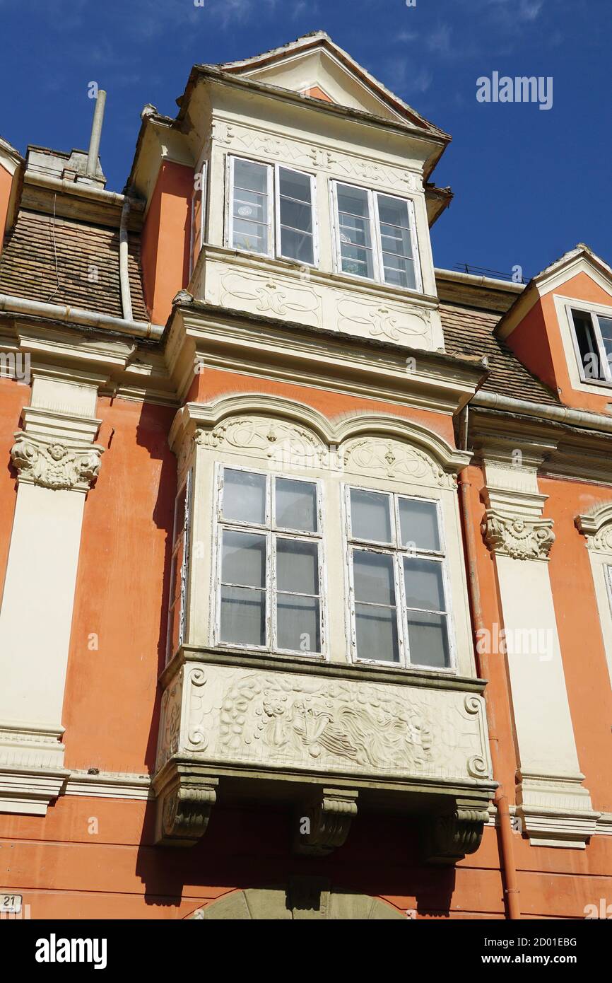 Rosalia House, Győr, Raab, Magyarország-Moson-Sopron County, Ungheria, Győr, Europa Foto Stock