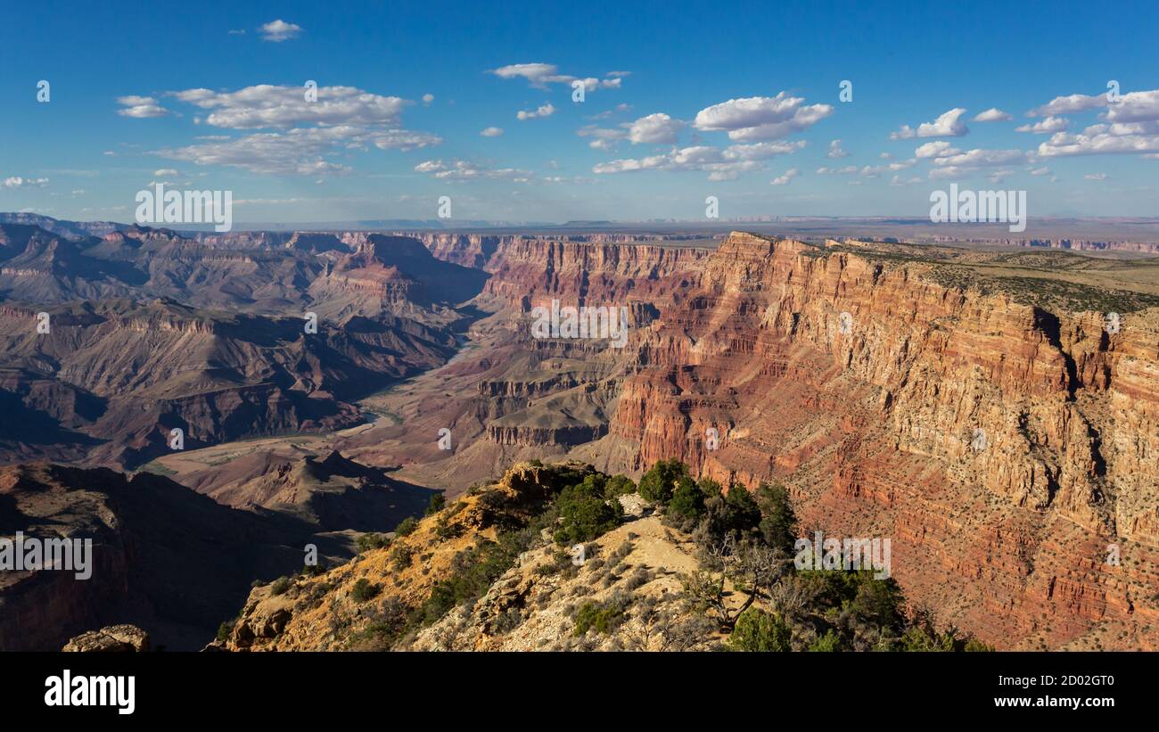 Parco nazionale del Grand Canyon paesaggio, Arizona, Stati Uniti Foto Stock