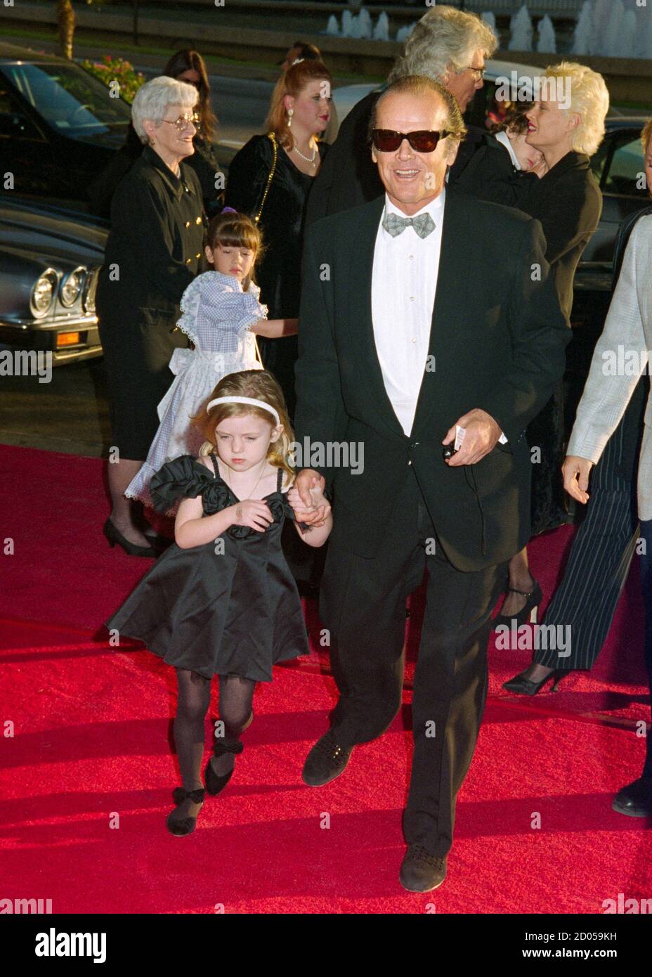 ARCHIVIO: LOS ANGELES, CA. 24 marzo 1995: Attore Jack Nicholson alla performance benefica di 'Beauty and the Beast' al Teatro Shubert. Foto del file © Paul Smith/Caratteristiche Foto Stock