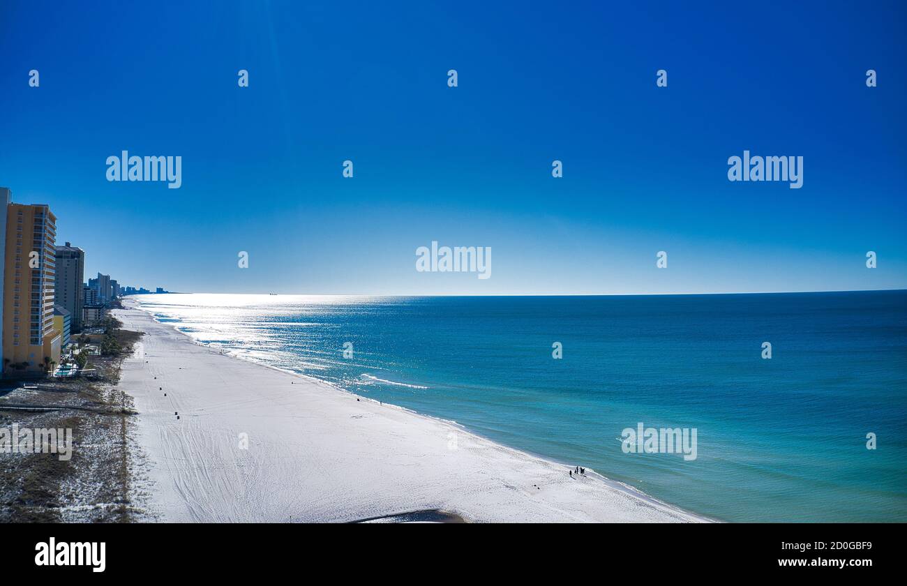 Panama City Beach, costa della Florida Foto Stock