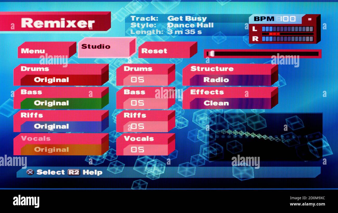 Music Generator 3 - Sony PlayStation 2 PS2 - Editoriale utilizzare solo Foto Stock