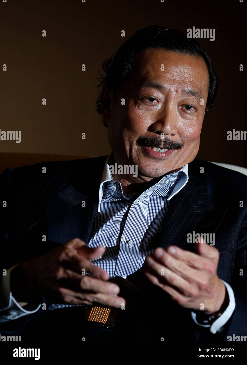 Il Miliardario Malese Vincent Tan Parla A Reuters Durante Un Intervista A Singapore Il 29 Ottobre