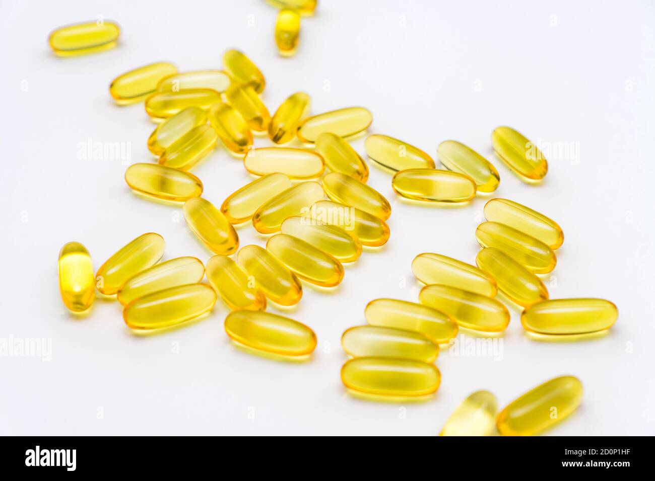 Omega 3 capsule da North Fish Oil. Pillole di supplemento in forma di  softgel Foto stock - Alamy