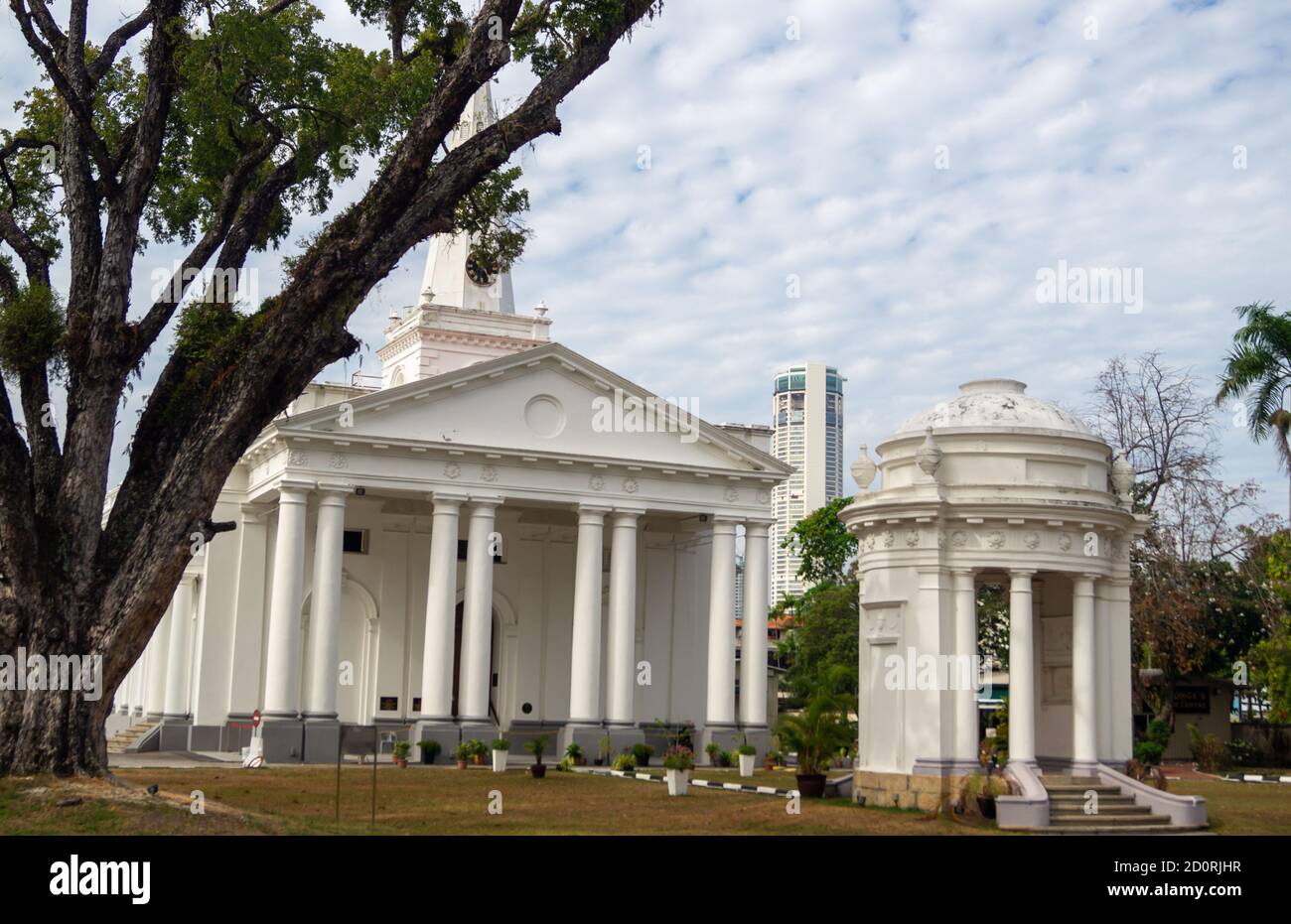 Georgetown, Penang/Malaysia - Feb 14 2020: Chiesa di San Giorgio Foto Stock