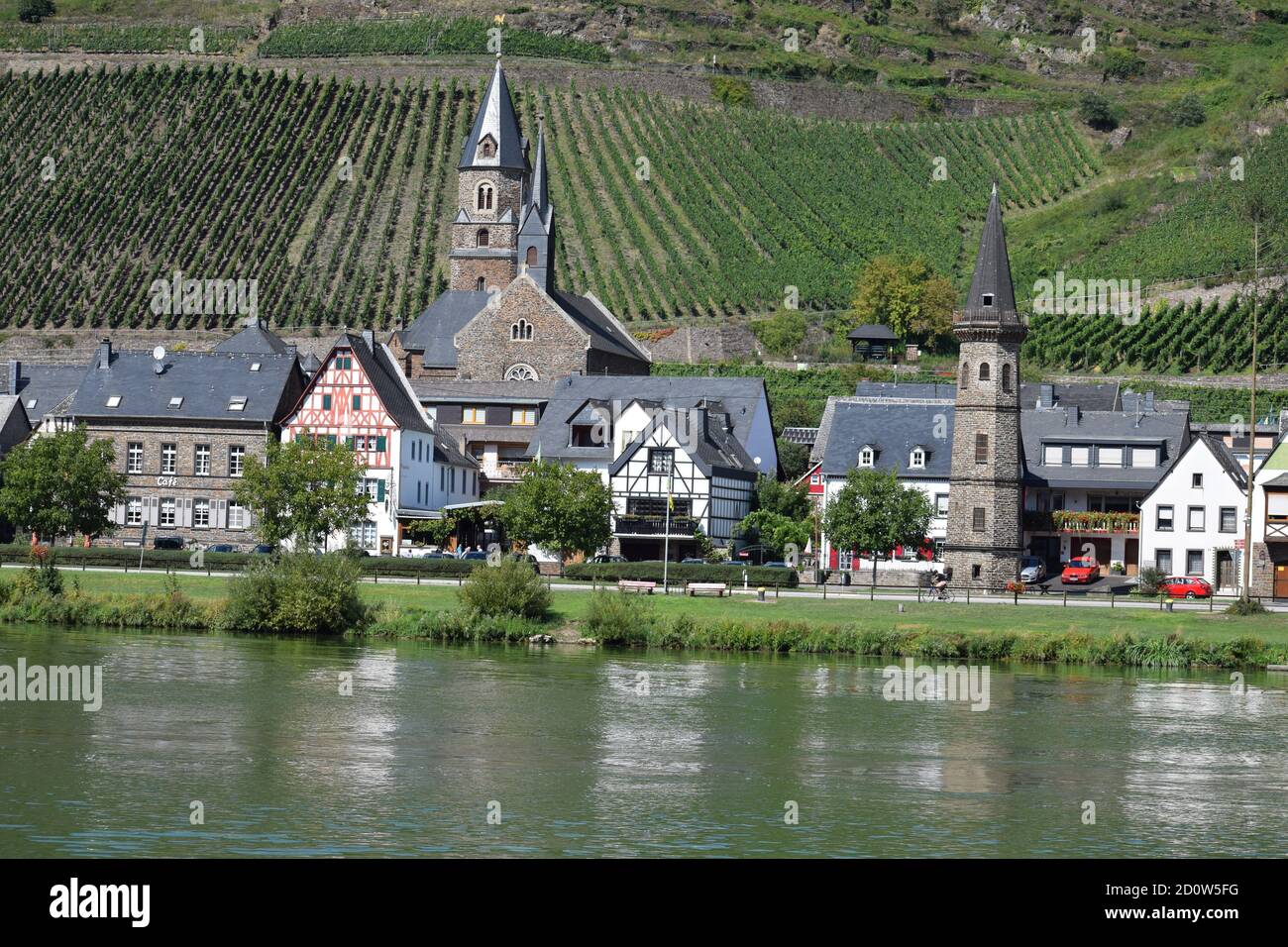 Hatzenport an der Mosel Foto Stock