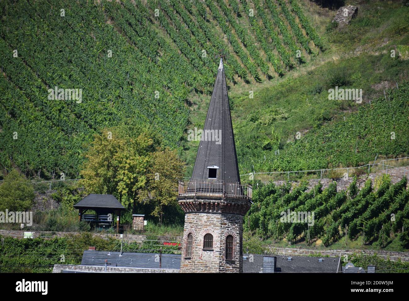 Hatzenport an der Mosel Foto Stock