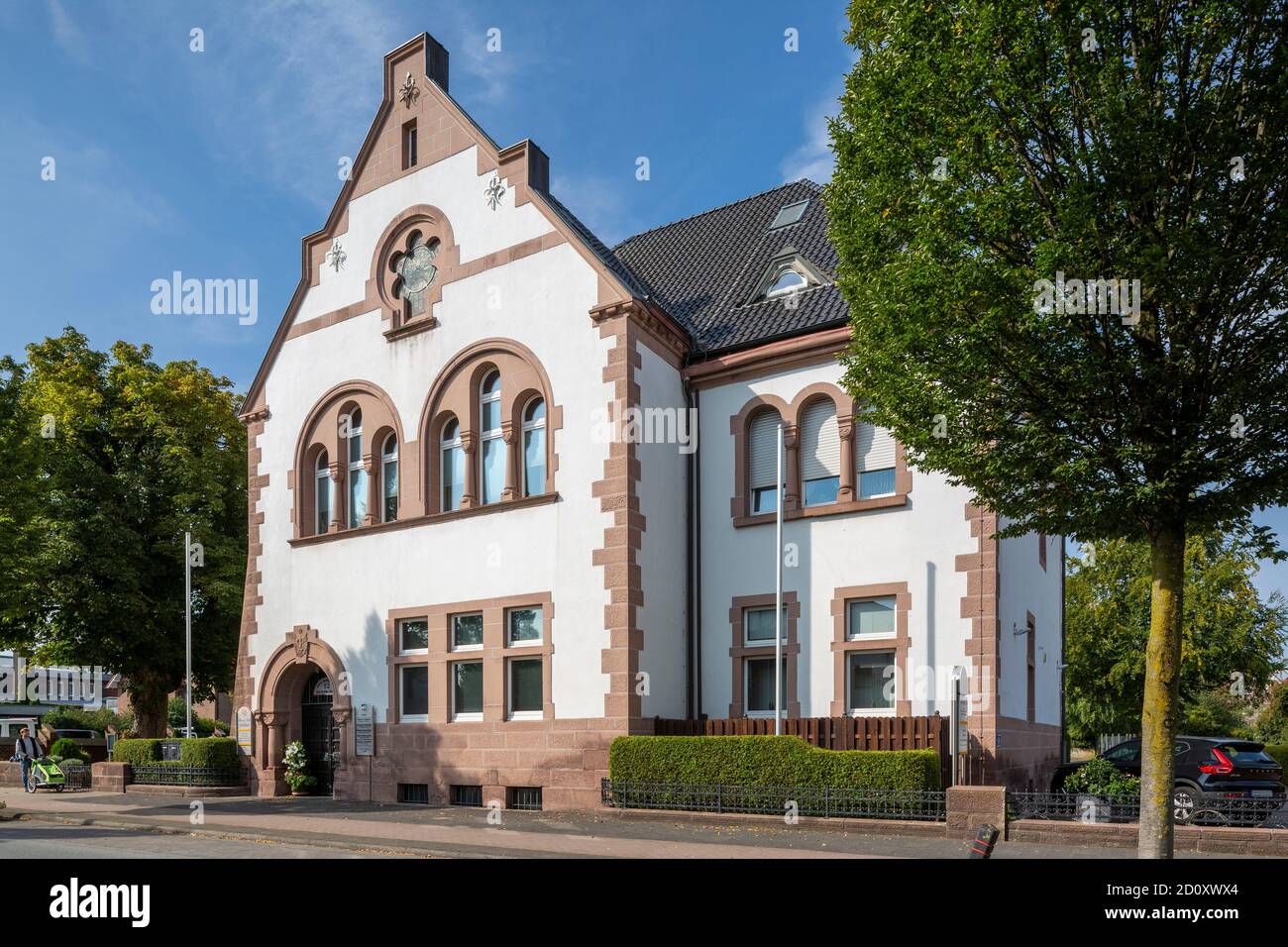 D-Borken, Hohe Mark Westmuensterland Nature Park, Muensterland, Westfalia, Nord Reno-Westfalia, NRW, ex tribunale distrettuale Foto Stock