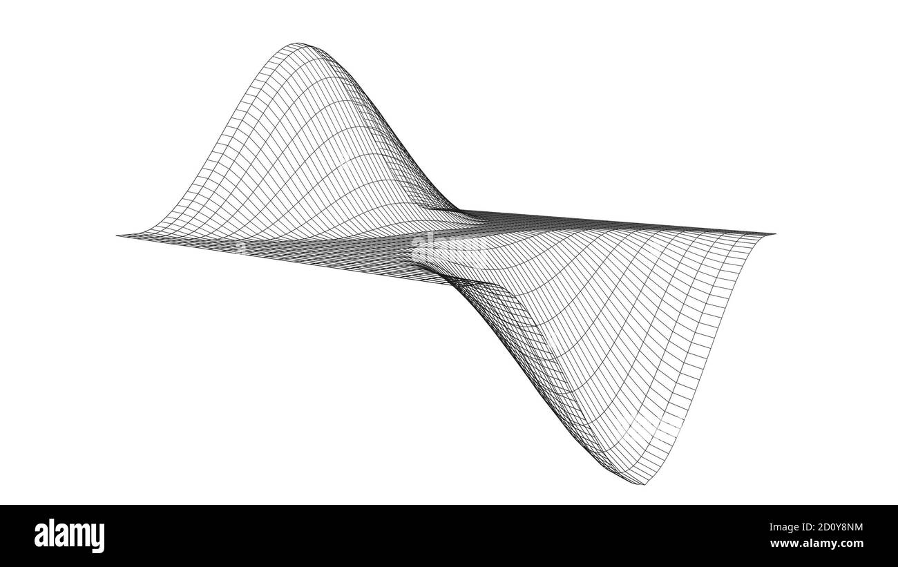 Visualizzazione degli assi matematici, equazione delle formule, griglia astratta moderna, struttura a reticolo, sfondo, concetto di scienza della tecnologia digitale rendering 3D Foto Stock