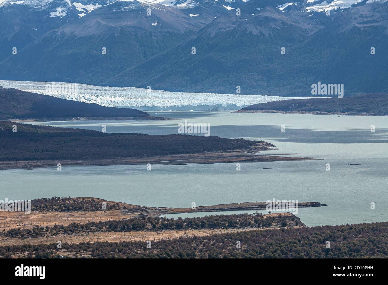 Due escursioni da Calafate nel Parco Nazionale Los Glaciares per salire Cerro Cristal e vedere il ghiacciaio Perito Moreno. Foto Stock