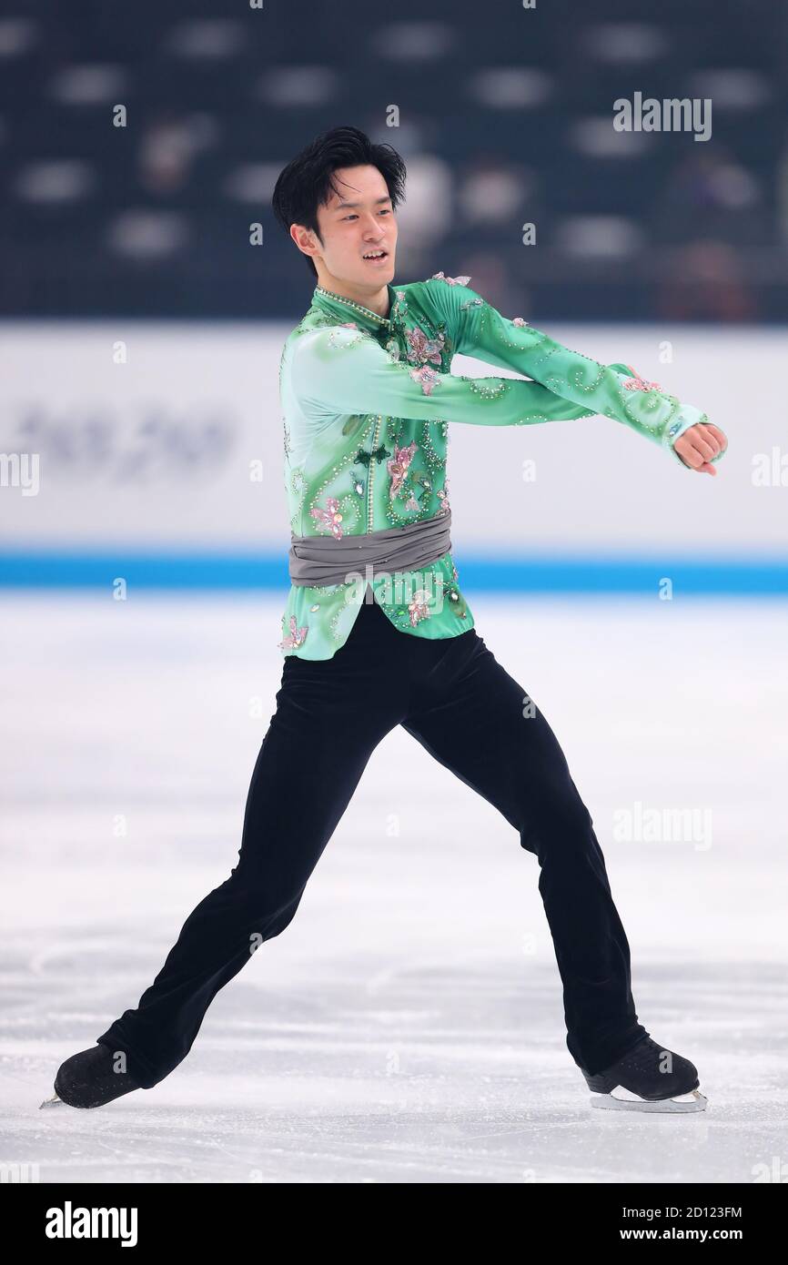 Saitama, Giappone. 3 ottobre 2020. Sota Yamamoto Figure Skating : Japan Open 2020 alla Saitama Super Arena di Saitama, Giappone . Credit: Yohei Osada/AFLO SPORT/Alamy Live News Foto Stock