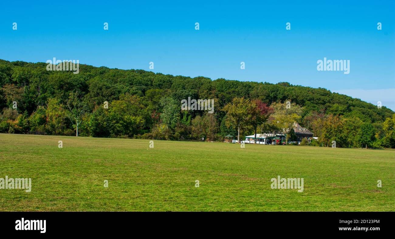 Stone House Ristorante Clove Lake Park Foto Stock