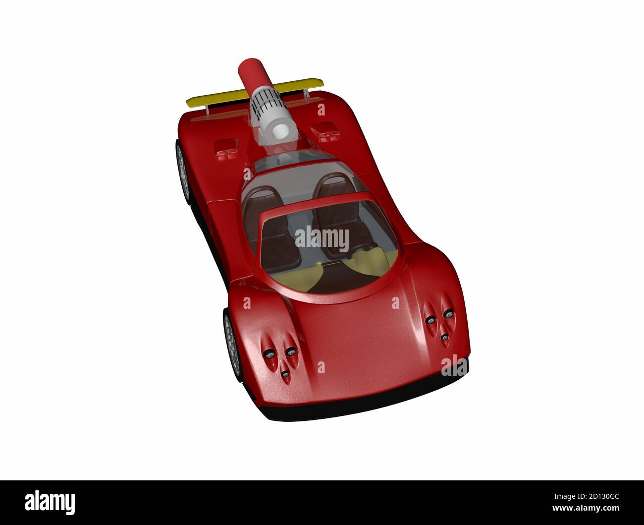 elegante ed elegante vettura sportiva convertibile Foto Stock