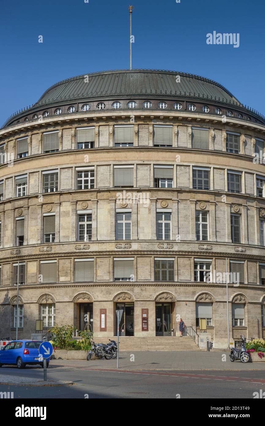 Gestione del Senato per la giustizia e la tutela dei consumatori, Salisburgo street, la bellezza di montagna, Berlino, Germania, Senatsverwaltung für Justiz und Verbrauche Foto Stock