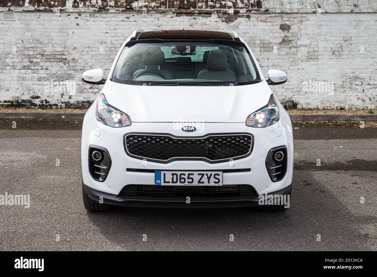 2016 Kia Sportage, Gosport, 4 aprile 2016 Foto Stock