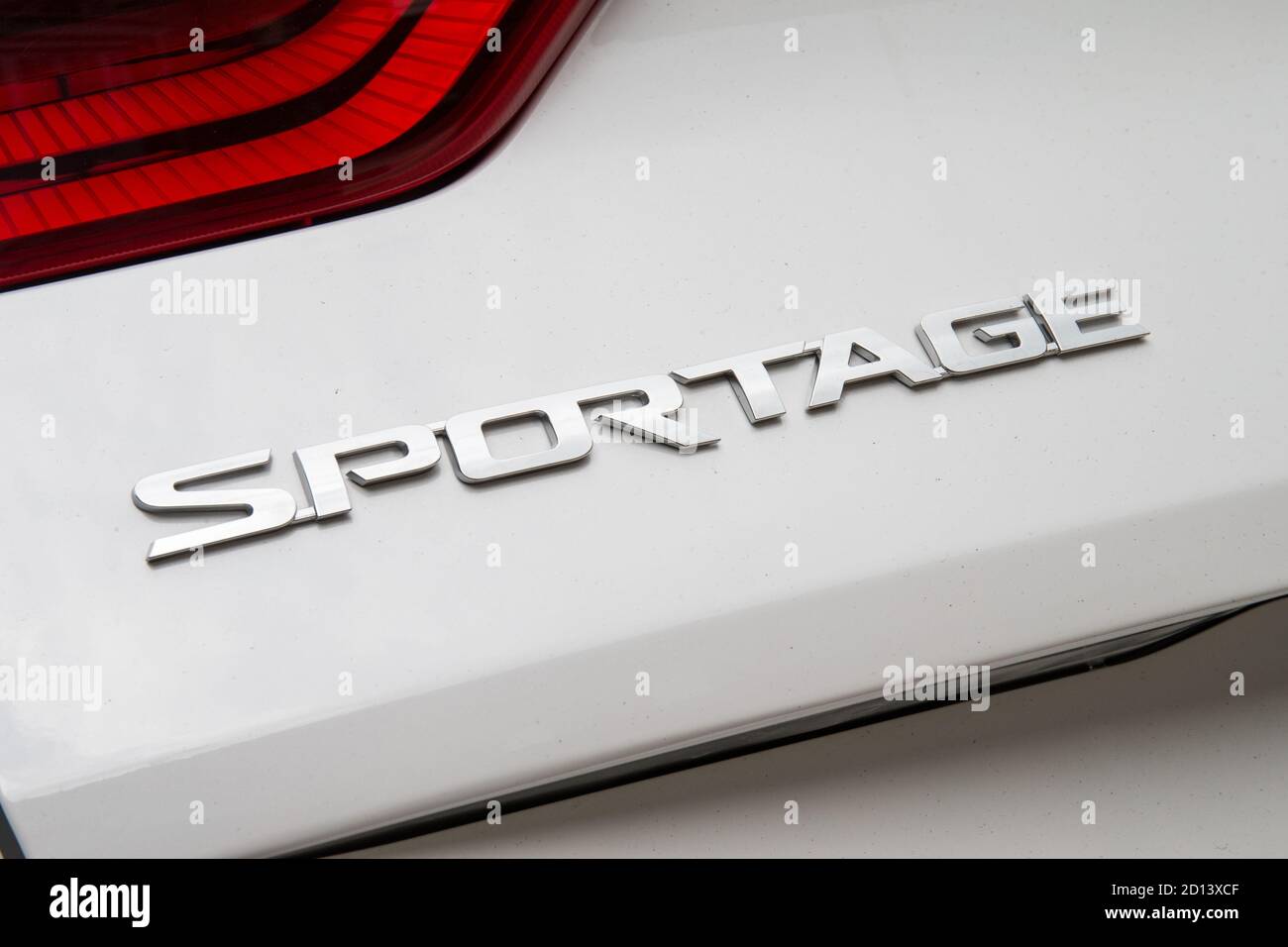 2016 Kia Sportage, Gosport, 4 aprile 2016 Foto Stock