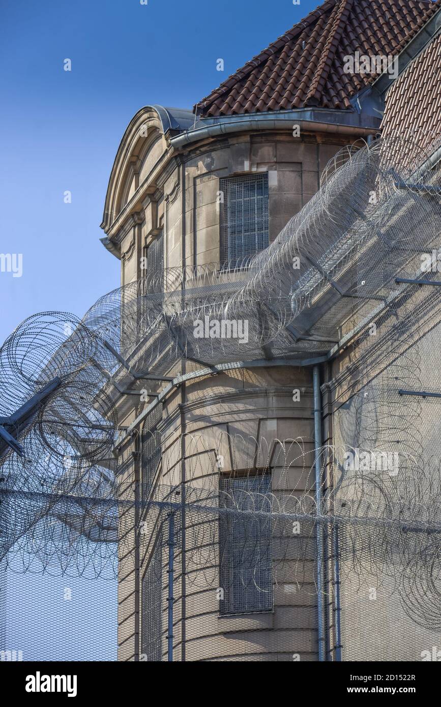 JVA Moabit e tribunale penale, Rathenower street, Moabit, medio, Berlino, Germania, JVA Moabit und Kriminalgericht, Rathenower Strasse, Mitte, Deutschl Foto Stock