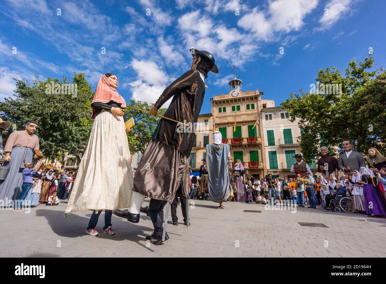 Baile de gigantes,Llucmajor, Migjorn, isole Baleari, Spagna Foto Stock