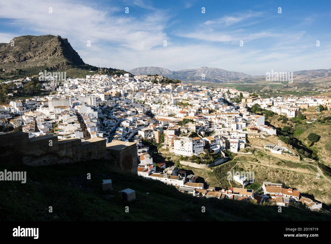 Álora , Malaga, Andalusia, Spagna Foto Stock