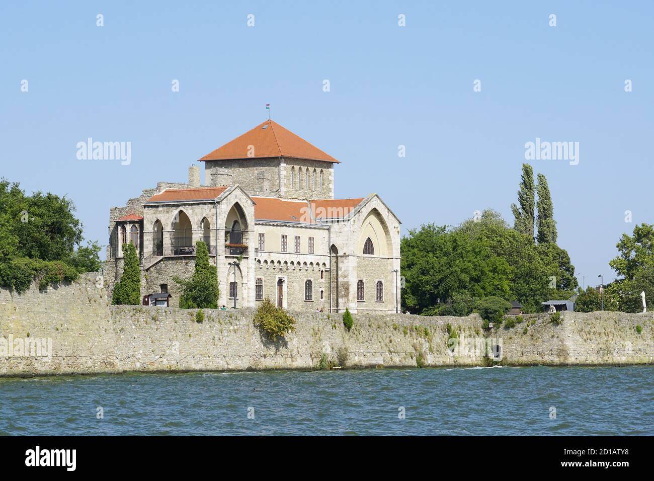 Castello di Tata, Tata, contea di Komárom-Esztergom, Ungheria, Magyarország, Europa Foto Stock