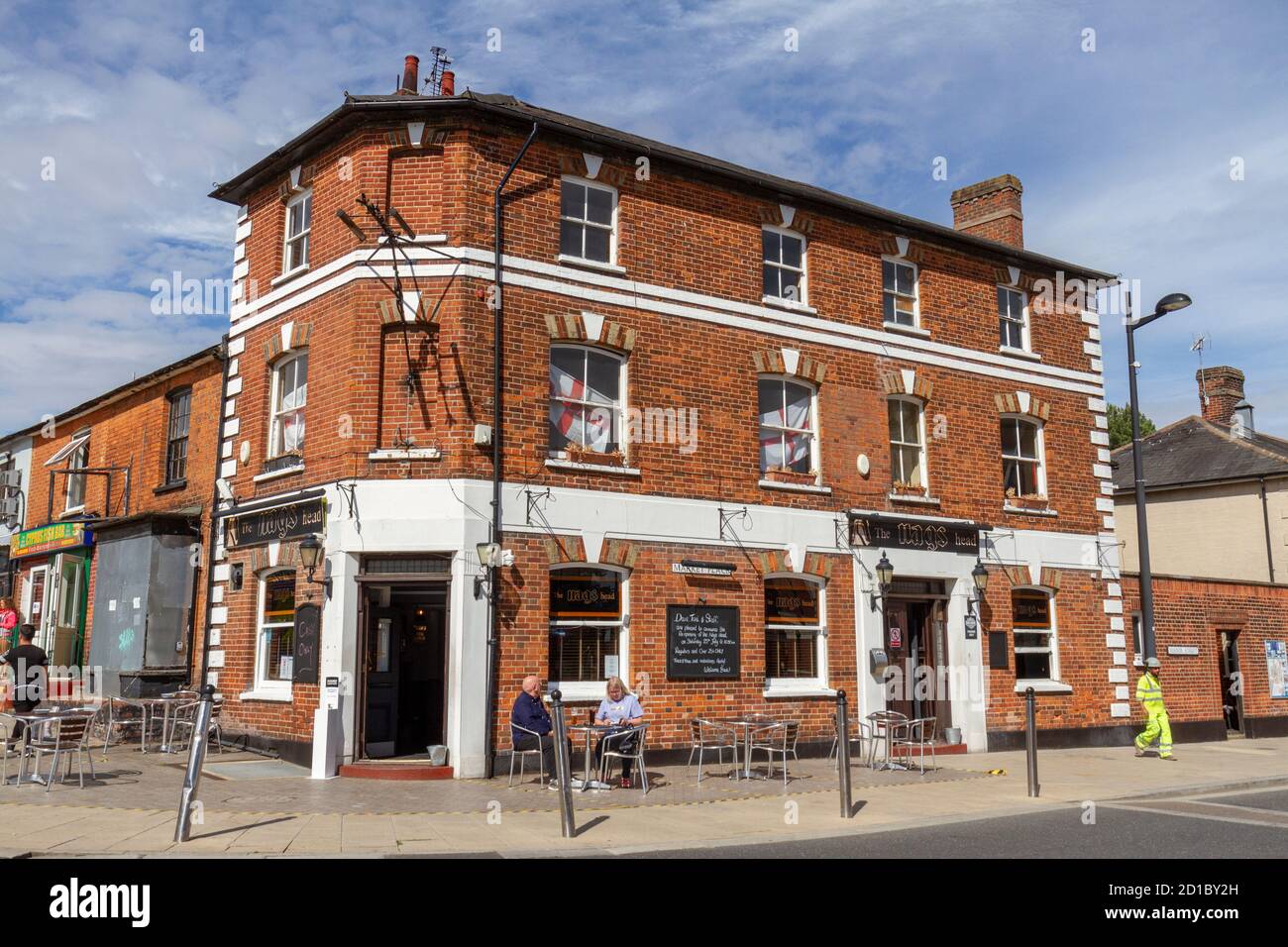 La casa pubblica Nags Head a Braintree, Essex, Regno Unito. Foto Stock