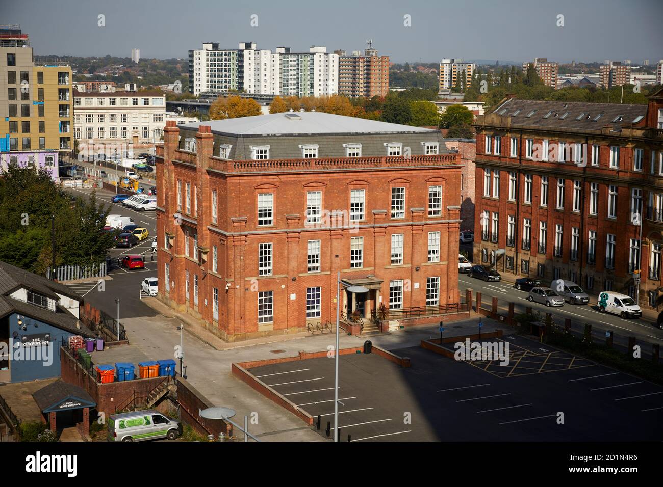 Salford Professional Development Adelphi House, Crescent, Salford University, Foto Stock