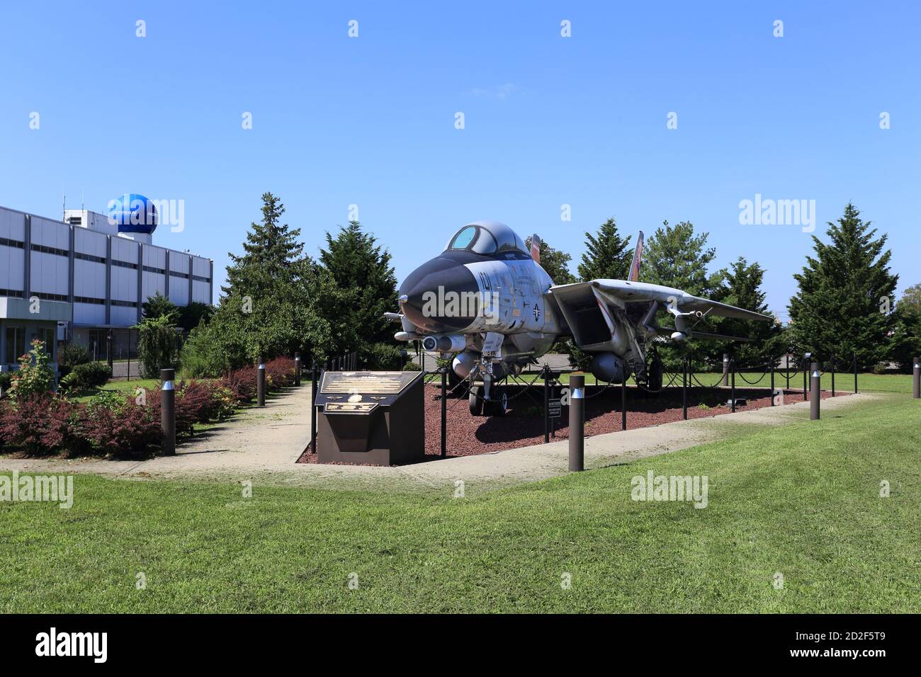 F-14 Tomcat in mostra a Northrop Grumman Bethpage Long Island New York Foto Stock