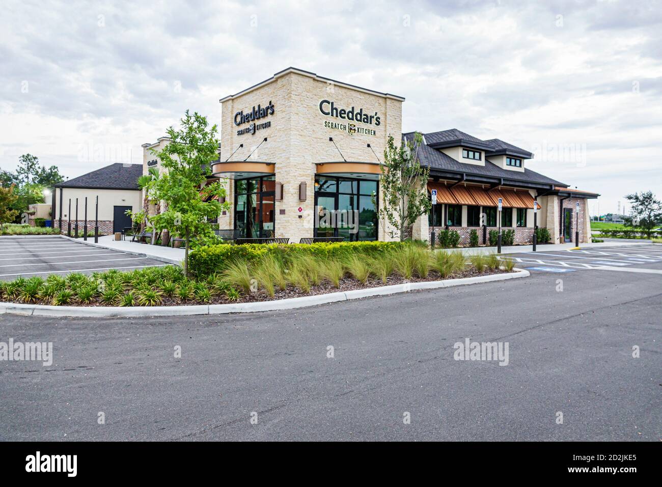 Orlando Florida, Cheddar's Scratch Kitchen, ristorante ristoranti, ristoranti, ristoranti, ristoranti, ristoranti, ristoranti, ristoranti, caffè, bistrot, esterno, ingresso anteriore esterno, clo Foto Stock