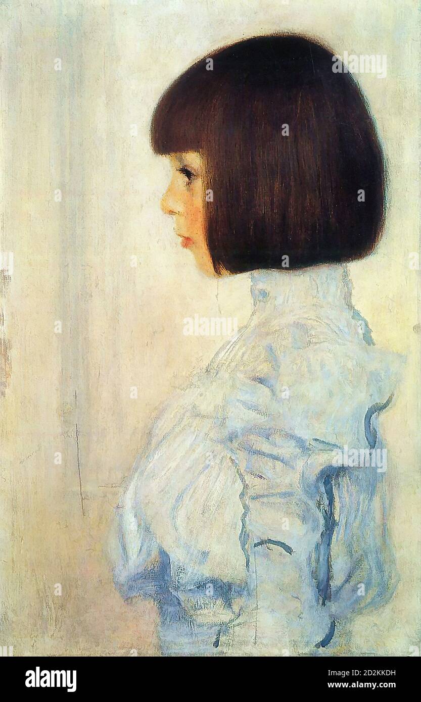 Klimt Gustave - Bildnis Helene Klimt - Scuola austriaca - 19 ° secolo Foto Stock