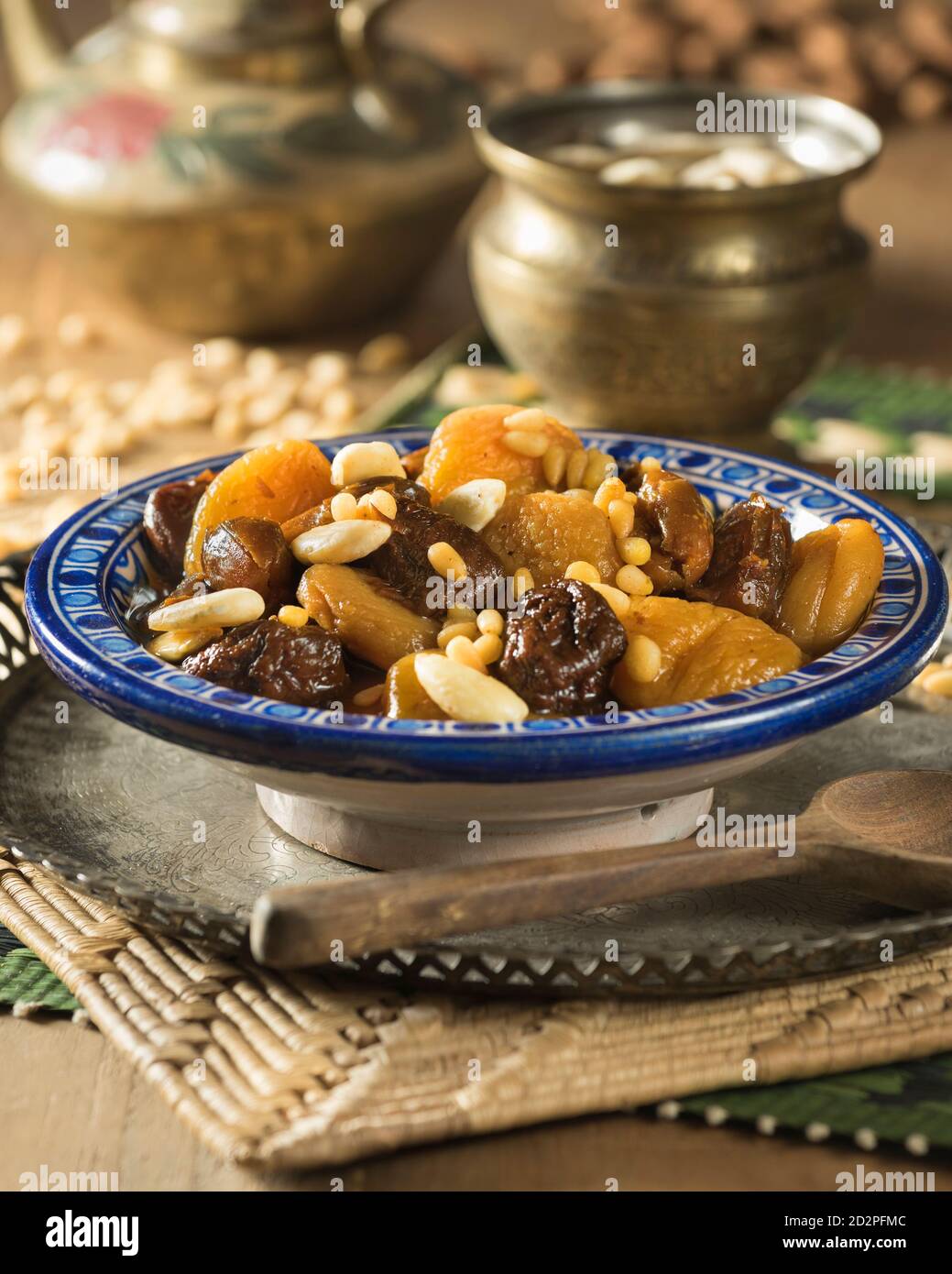 Khoshaf. Composta di frutta secca. Medio Oriente alimentare Foto Stock