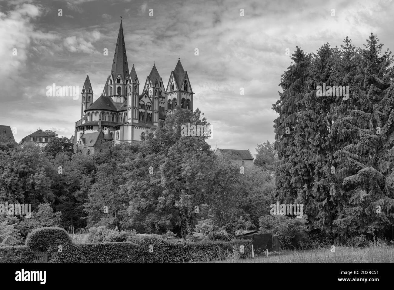 La Cattedrale cattolica di Limburgo, San Giorgio, Assia, Germania Foto Stock