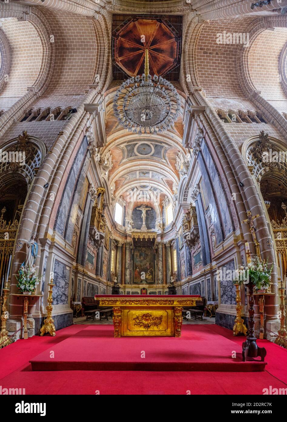 Capela do Santo Cristo, catedral de Évora, Basílica sé Catedral de Nossa Senhora da Assunção, Évora, Alentejo, Portogallo Foto Stock