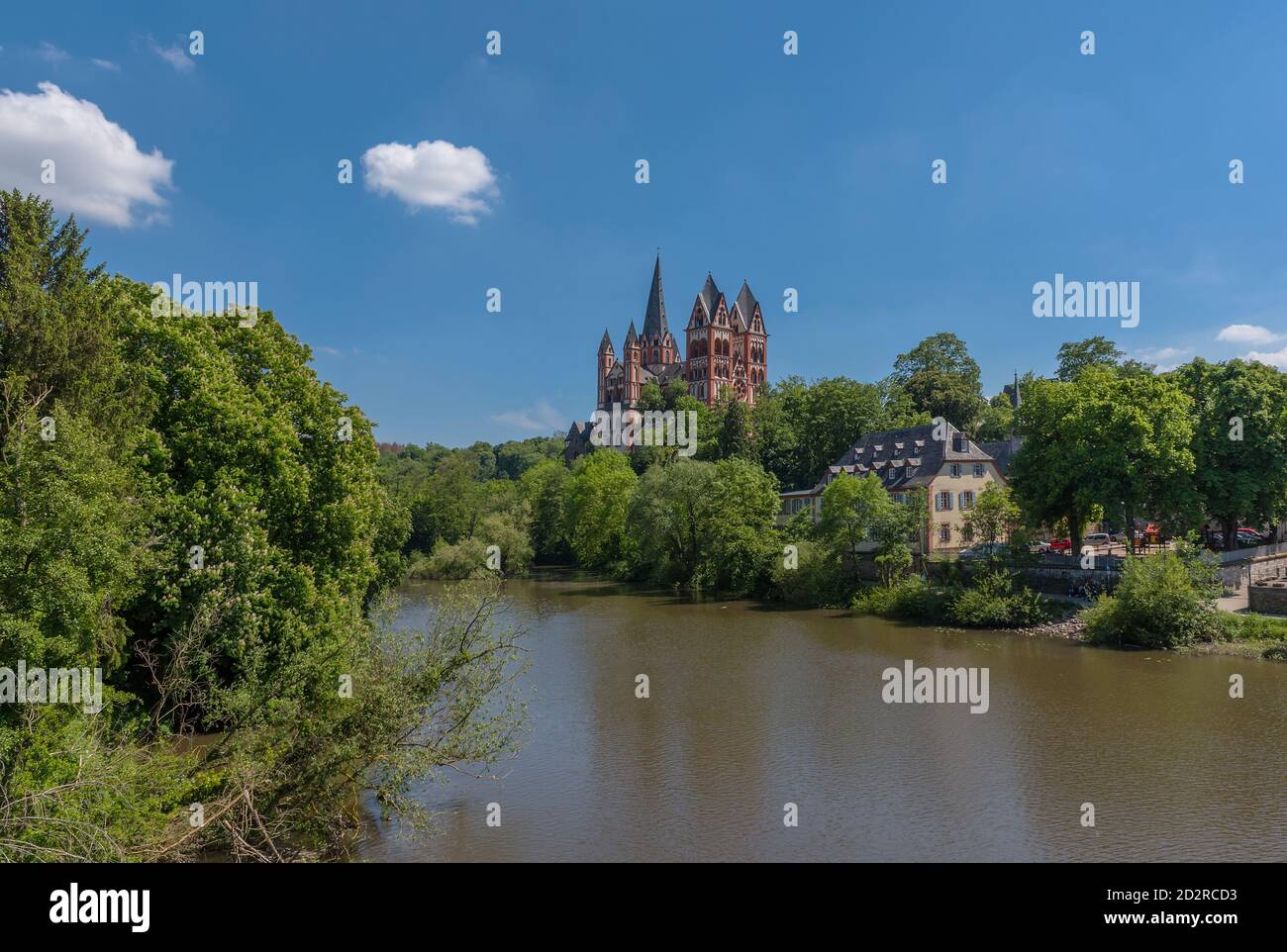La Cattedrale cattolica di Limburgo, San Giorgio, Assia, Germania Foto Stock