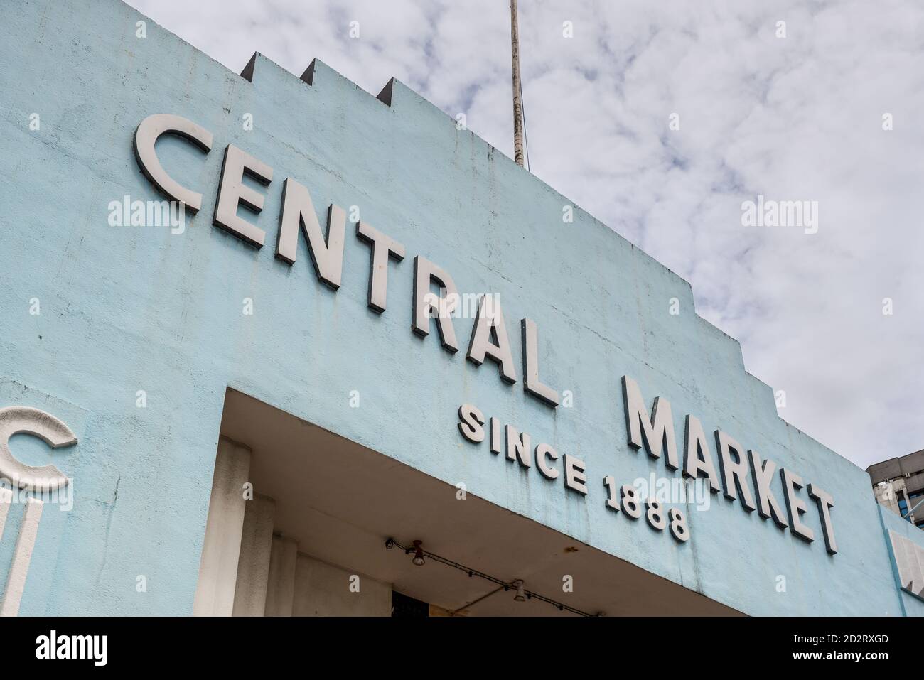 Kuala Lumpur, Malesia - 2 dicembre 2019: La costruzione del mercato Pasar Seni, conosciuto anche come il mercato centrale, è uno degli edifici storici di Ku Foto Stock