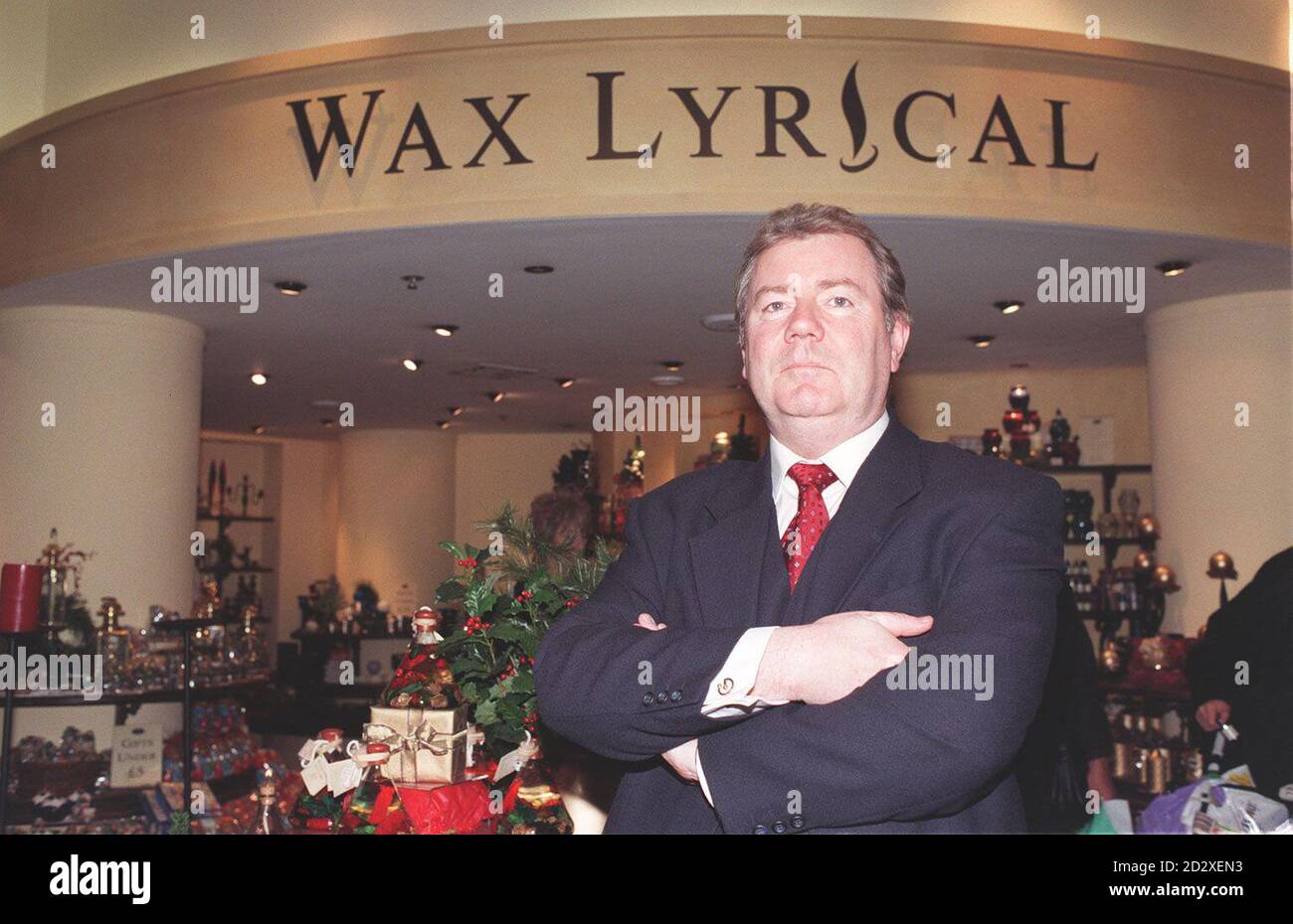 Ian McGourty, che assume il ruolo di Managing Director di Wax Lyrical, il più grande rivenditore britannico di candele e accessori per la casa con illuminazione naturale. Guarda la storia di PA. Foto di Sam Pearce/PA Foto Stock