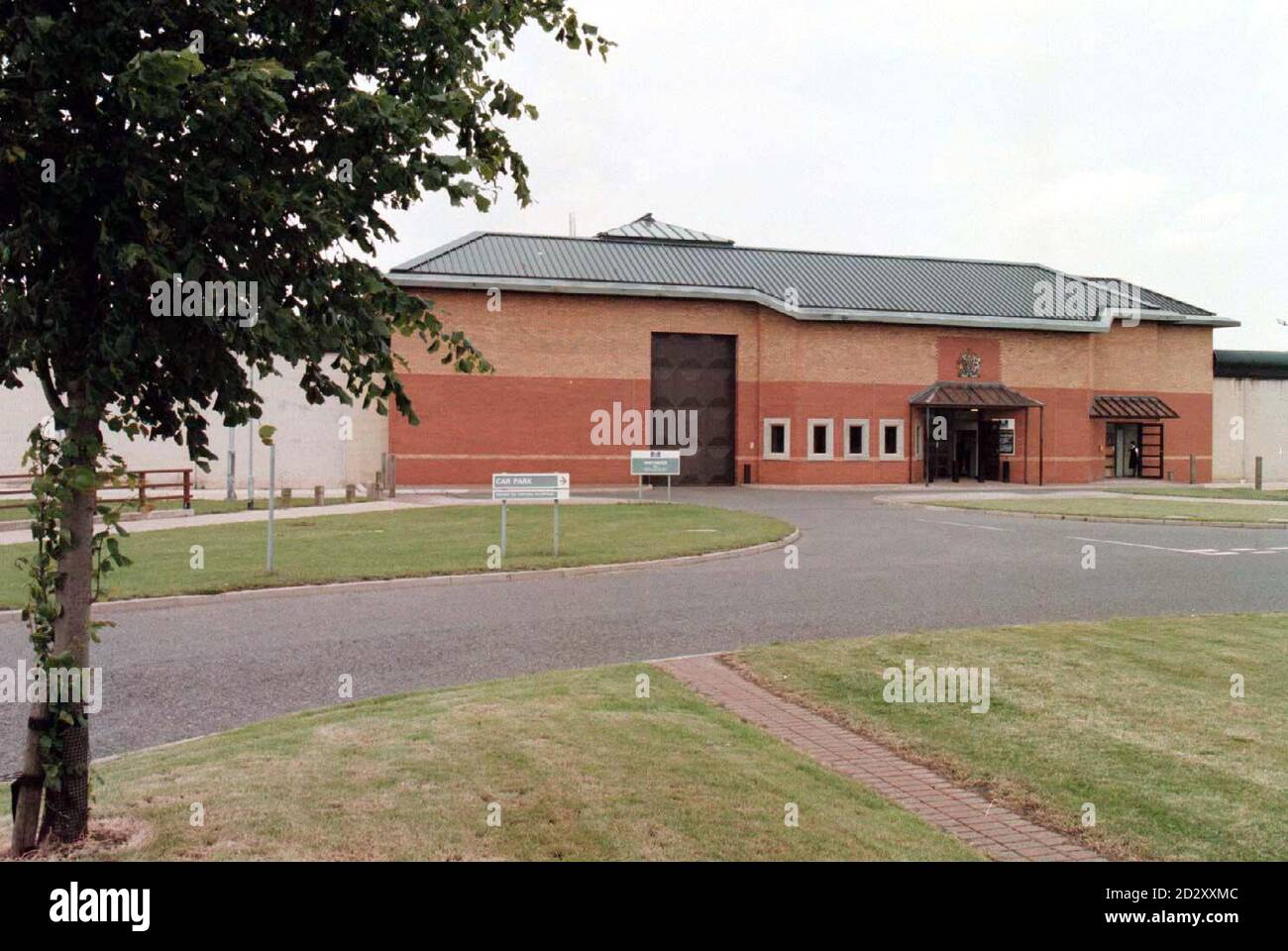 JUNE1997... G.V. DI H.M. CARCERE WHITEMOOR, MARZO , CAMBRIDGESHIRE DOPO UN RAPPORTO PUBBLICATO DAL INSPECTORATE DELLE PRIGIONI INDIPENDENTI HA LODATO LA PRIGIONE...IMMAGINE DI FINDLAY KEMBER Foto Stock