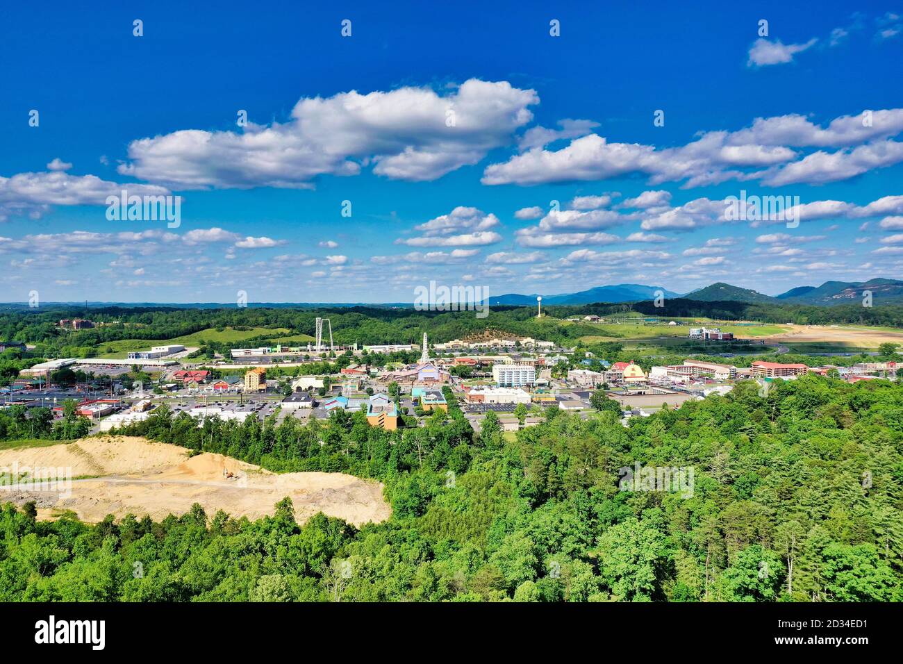 Pigeon Forge, Tennessee Foto Stock