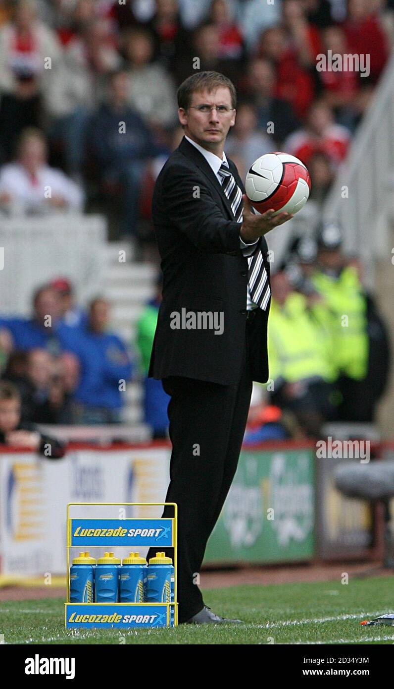 Glenn Roeder, Newcastle United Manager Foto Stock