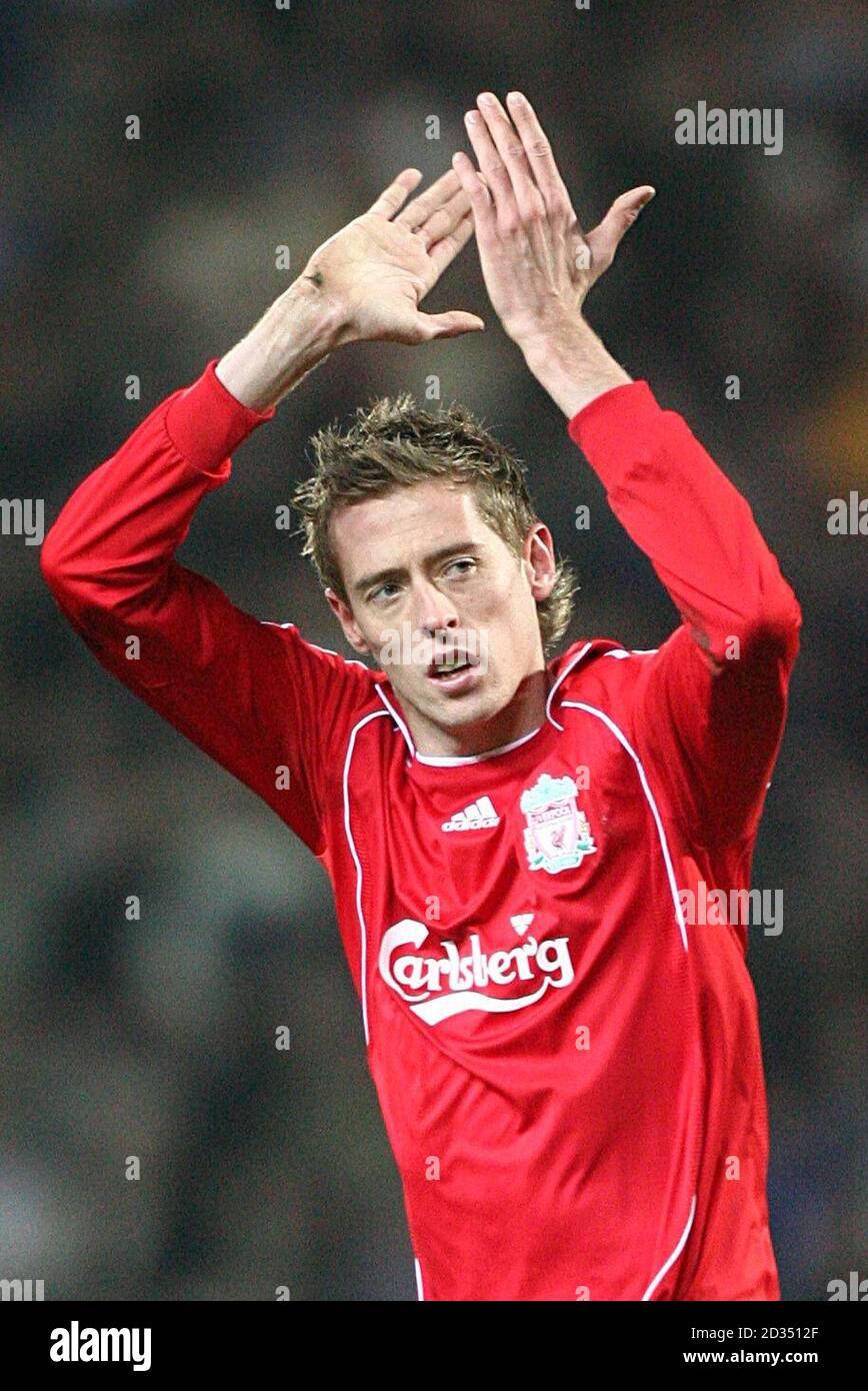 Peter Crouch, Liverpool. Foto Stock