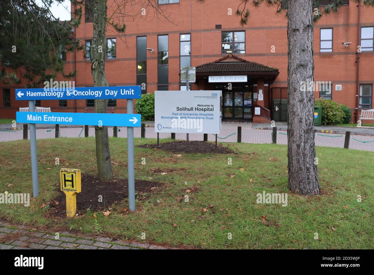 Solihull General Hospital. Non emergenza per condizioni mediche acute Foto Stock