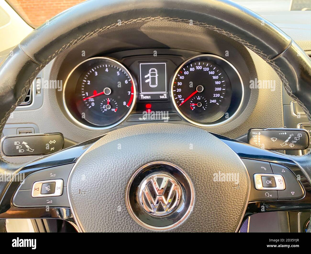 Adana, Turchia Ottobre 2020 : Volkswagen Polo Dashboard Foto stock - Alamy