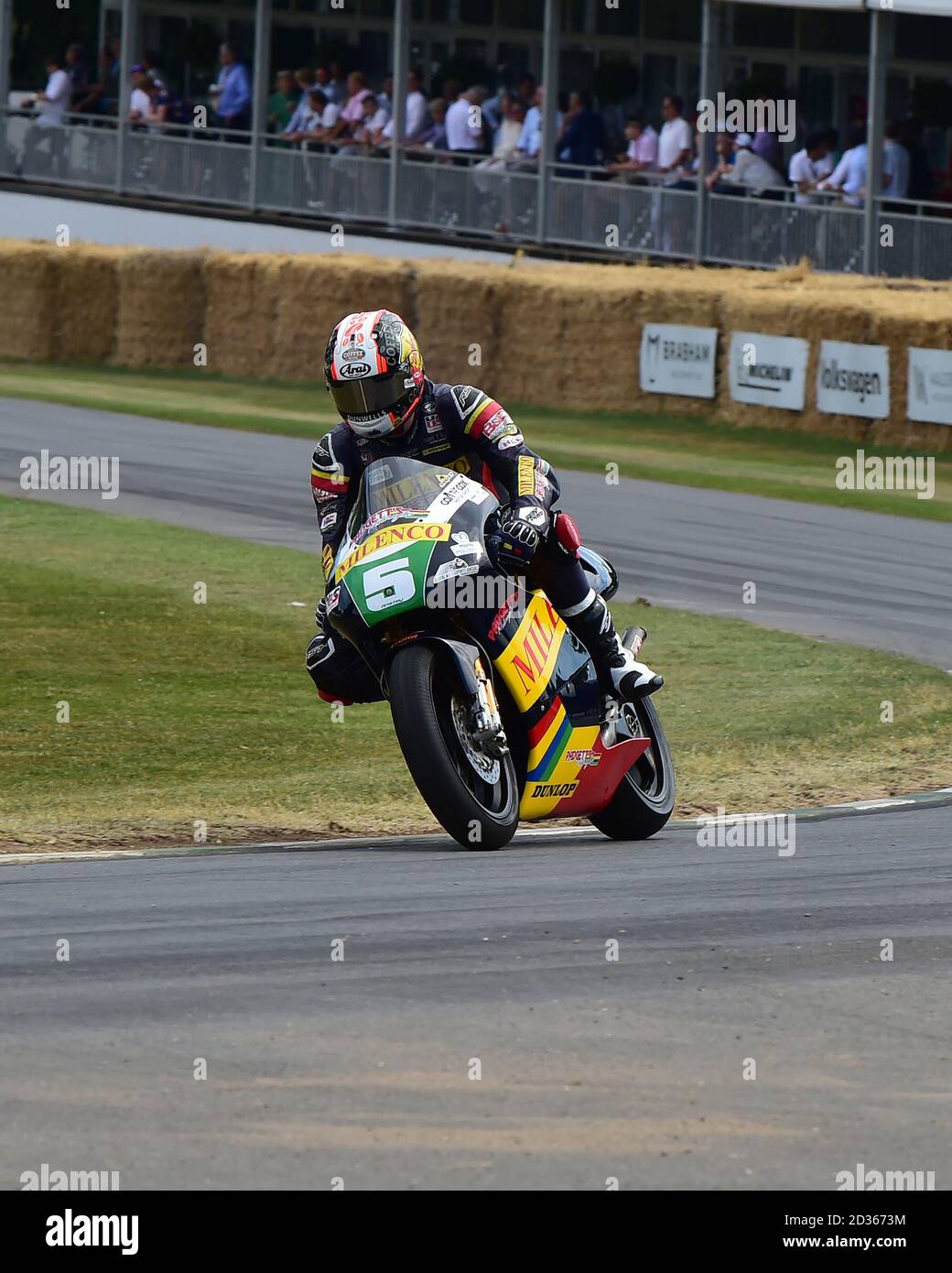 Conor Cummins, Honda CBR1000RR, Modern Racing Motorcycles, Goodwood Festival of Speed, Speed Kings, Motorsport's Record Breakers, Goodwood, luglio 2019, Foto Stock
