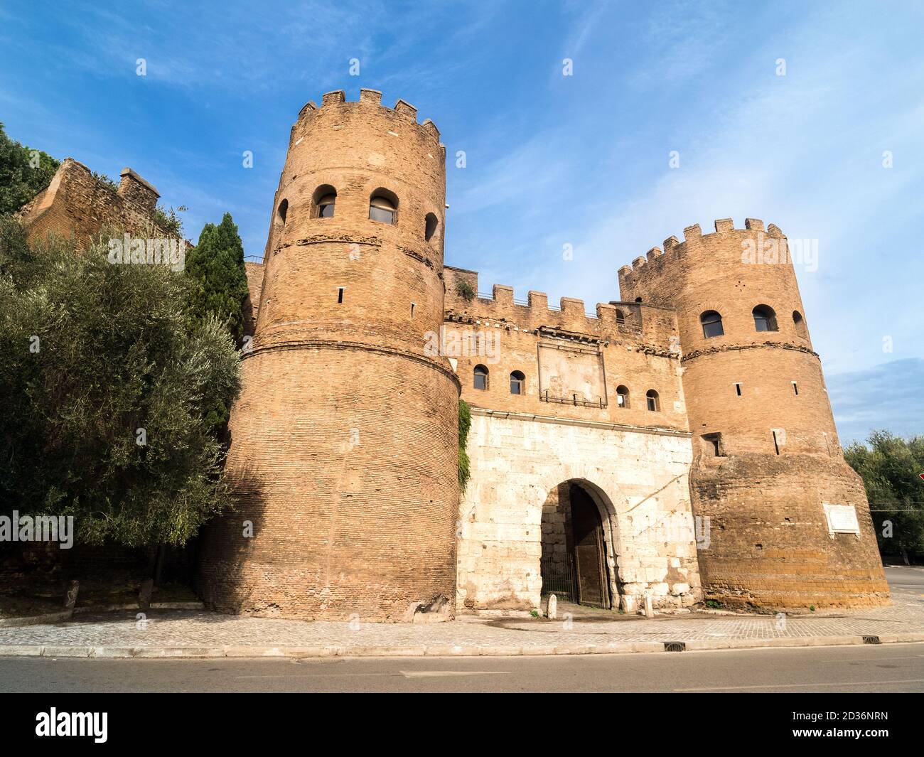 Porta San Paolo - Roma, Italia Foto Stock