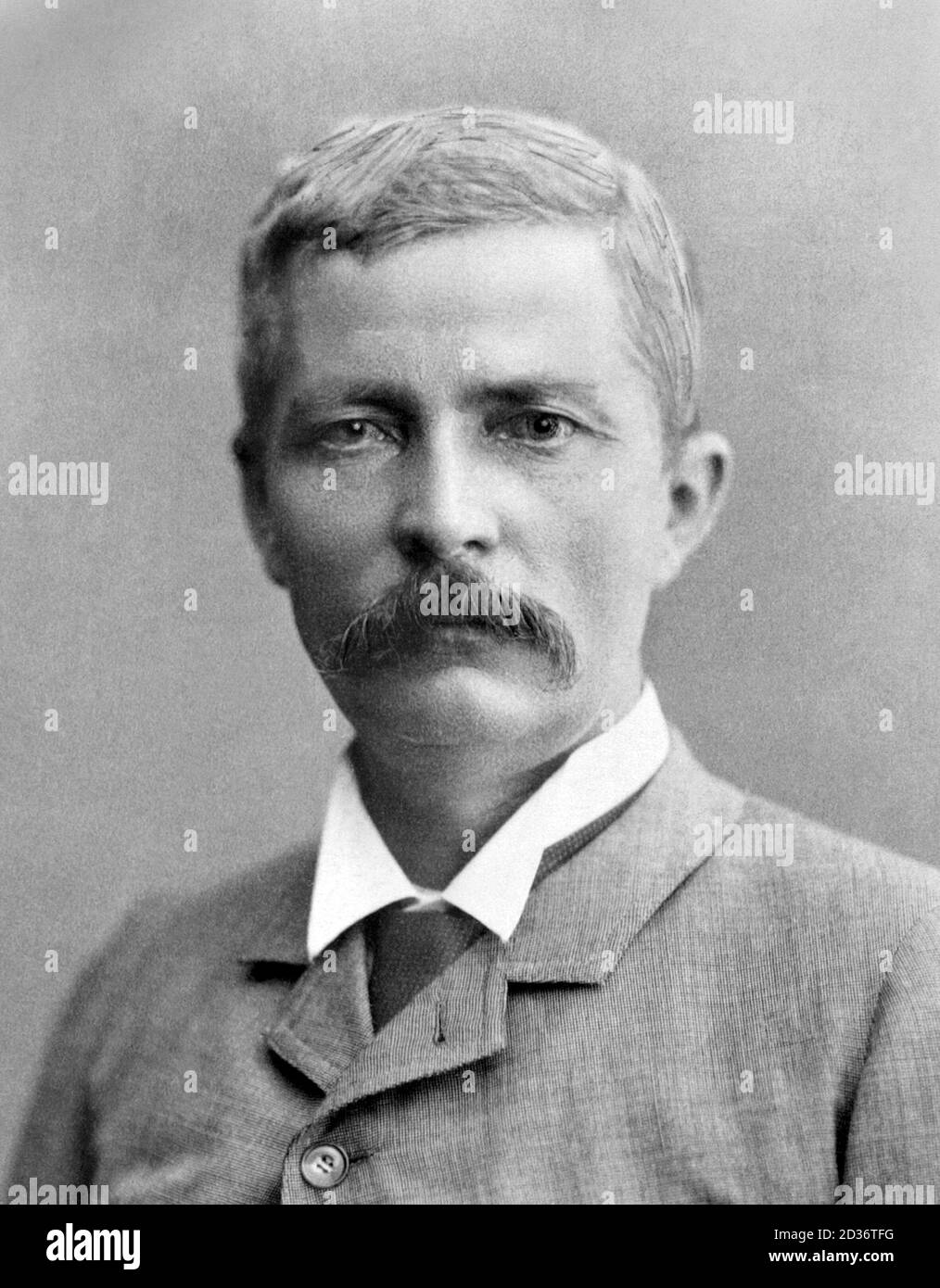 Henry Morton Stanley. Ritratto dell'esploratore gallese-americano, Sir Henry Morton Stanley (1841-1904), 1884 Foto Stock
