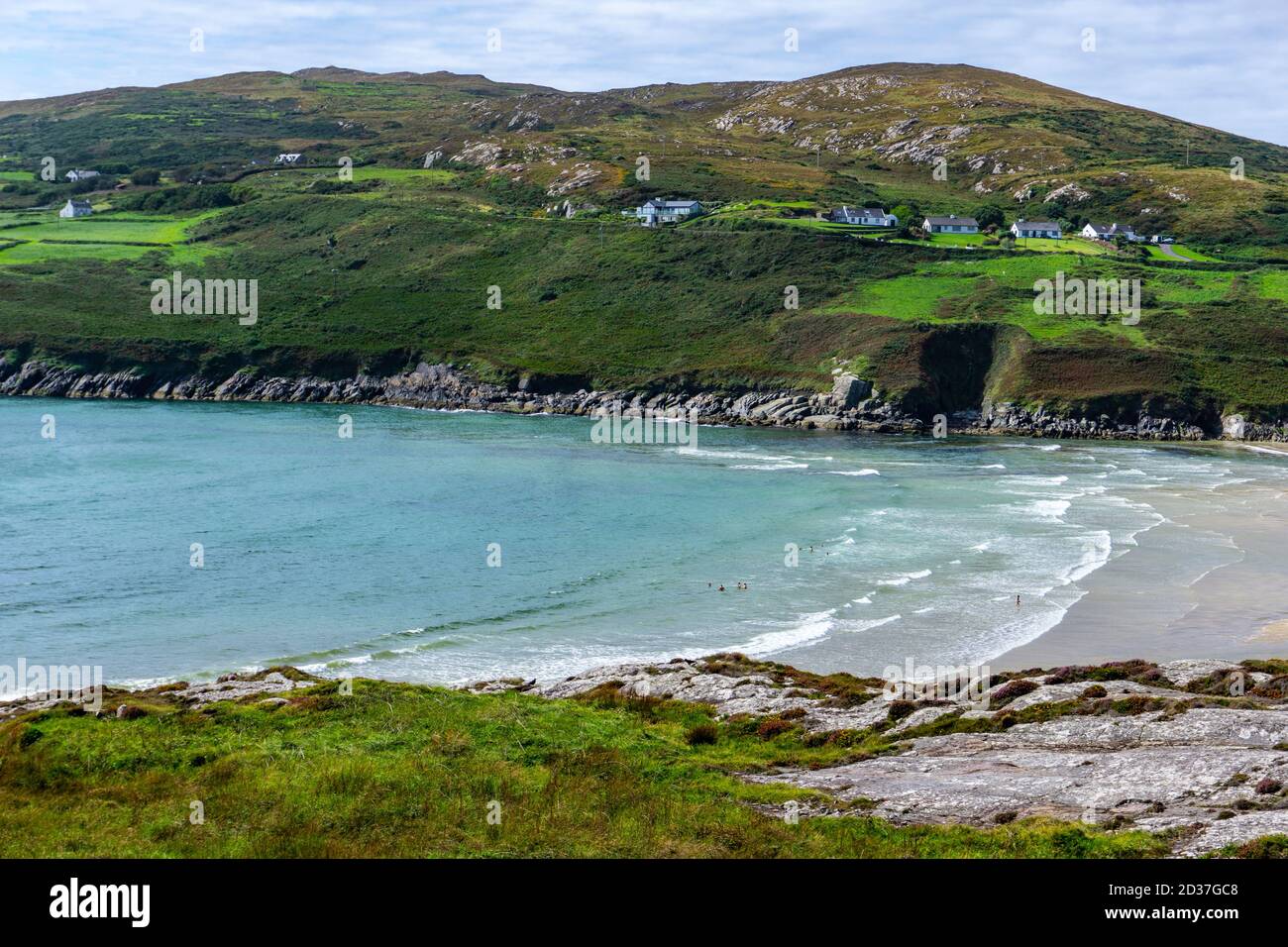 Spiaggia di Barleycove a West Cork, Irlanda, la spiaggia è stata designata come zona speciale di conservazione dell'Unione europea. Foto Stock