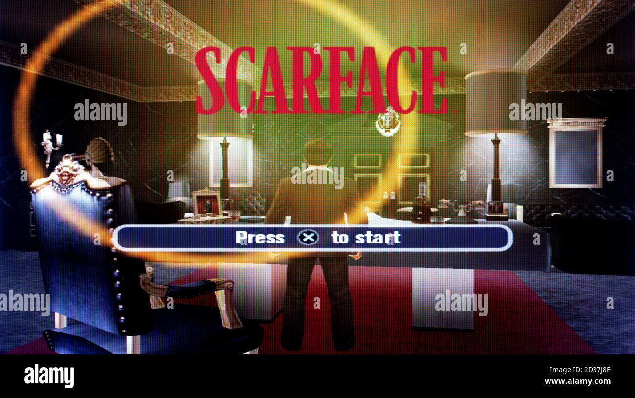 Scarface - Sony PlayStation 2 PS2 - solo per uso editoriale Foto Stock